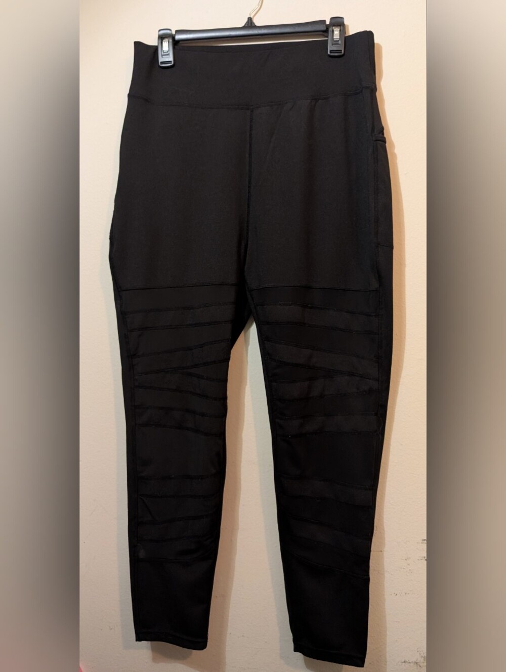 Sheer Cut Out Leggings POP Fit 2XL